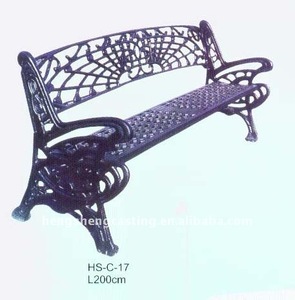 Antiguo de la <span class=keywords><strong>calle</strong></span> de fundición de hierro banco de jardín - Product Image 1