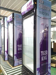<span class=keywords><strong>Vitrine</strong></span> <span class=keywords><strong>réfrigérée</strong></span> pour supermarché, utilisée pour les magasins de proximité, pour l'affichage de produits alimentaires / boissons fraîches - Product Image 5