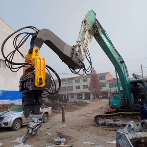 Palu vibro hidrolik ekskavator 35-50 ton, untuk mengemudi lembaran timbungan lembaran