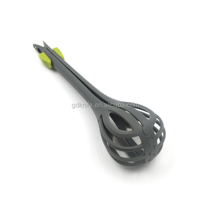 Nieuwe Food Grade Keuken Producten Plastic 2 In 1 Multifunctionele Voedsel Tong Ei Garde Eiklopper - Product Image 2