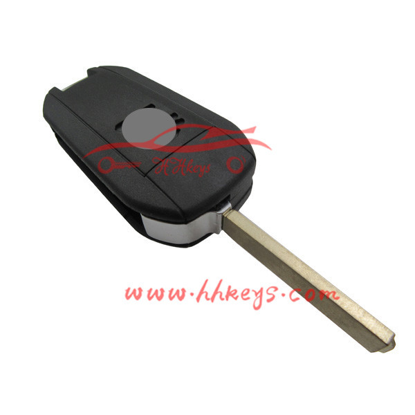Clé + électronique à programmer Peugeot 207 307 3 boutons CE0536 avec rainure