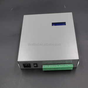T-300K 支持许多 IC 类型 SD 卡通过 PC 8 端口联机 8192 像素全彩 LED 像素控制器 - Product Image 1