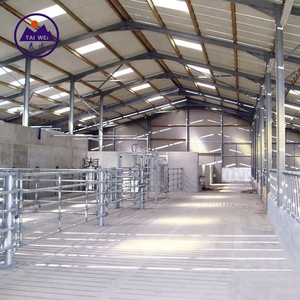Isolé en acier modulaire bâtiments <span class=keywords><strong>pas</strong></span> <span class=keywords><strong>cher</strong></span> préfabriqué de poulet <span class=keywords><strong>hangar</strong></span> <span class=keywords><strong>agricole</strong></span> clé en main projets d'aviculture - Product Image 5