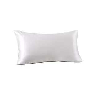 silk pillow 100 mulberry silk pillow case 22mm 100% pure mulberrry white silk pillowcase 22 momme pillowcase for hair and skin