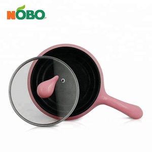 Xách Tay Không Dính Chảo Nồi Đặt Điện Nồi Nấu Với Nhiệt Độ Điều Khiển Nút - Product Image 4