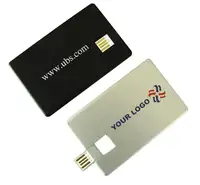 Sıcak satış Amazon plastik kredi kartı USB Flash sürücü 4GB 8GB USB bellek iş kartı promosyon