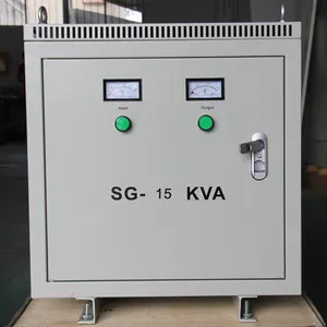 Transformador reductor de voltaje, 220v a 110v, 15000w, tipo seco sg, 20kva, 30kva, 40kva