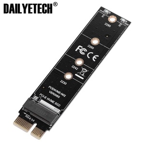 NVME محول بطاقة <span class=keywords><strong>M</strong></span>.2 إلى PCI-E3.0 1x عالية السرعة تمديد <span class=keywords><strong>M</strong></span> مفتاح NGFF بطاقة محول - Product Image 1