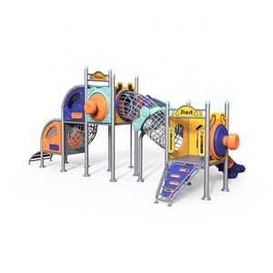 <strong>Dreamland</strong> Series LLDPE Plastic Outdoor <strong>Playground</strong> Children's Slide Toy Rock Climbing - Product Image 2