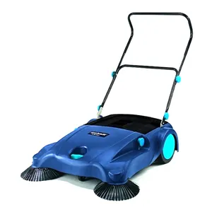 High Quality 40l High Capacity Plastic Hand Push Sweeper Heavy Dust Hand Held Street Sweeperhome Use Floor Leaf Sweeper Machine