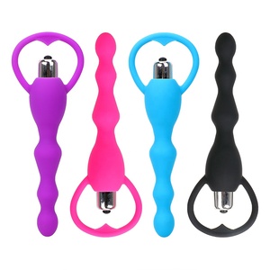 Longo Vibrador Anal Esferas Butt Plug Adulto Produtos Eróticos - Product Image 2