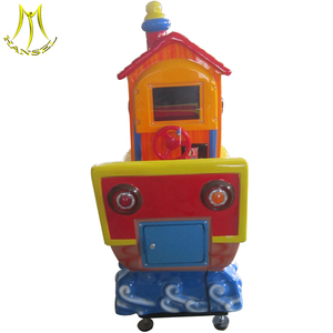 Manèges pour enfants à pièces de monnaie Hansel à <span class=keywords><strong>louer</strong></span> et manèges pour enfants d'occasion à vendre en provenance de Chine avec des manèges de conception de bateau de divertissement à vendre - Product Image 2