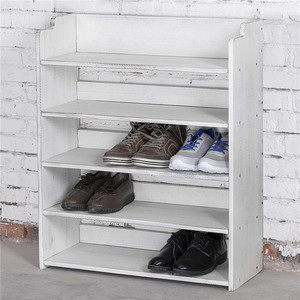 2021 New Modern Design Fashionable Simple 5-Layer <strong>White</strong> <strong>Shoe</strong> <strong>Rack</strong> Display Shelf Wood <strong>Shoe</strong> <strong>Racks</strong> for Living Room Home Furniture - Product Image 4