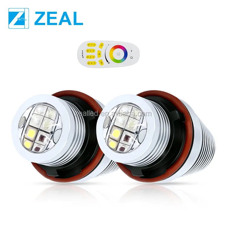 Süper Parlak 30 W RGB C. REE LED melek gözü orta lambası için B. MW E39/E87/E60/E63/E65