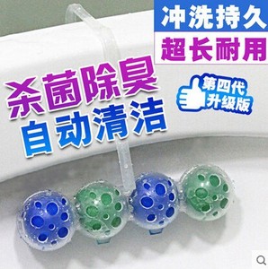 Produits chimiques ménagers suspension automatique nettoyant <span class=keywords><strong>wc</strong></span> puissance Balls-4 en 1 fonctions, Paquet oem, Oem marques - Product Image 1
