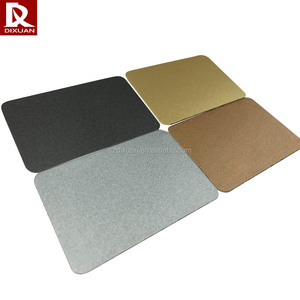 Plaque en aluminium anodisé sablé, panneau anodisé oxydé anti-corrosion, couleurs noir, or, gris, argent, cuivre, bleu, rouge - Product Image 3