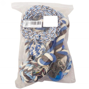 Jouet en corde de coton pour chien, animal de compagnie, écologique, interactif, Indestructible, à mâcher - Product Image 3