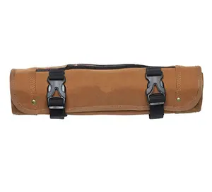 Custom Polyester Tool Storage Bag Durable Electrician Tool Bag Roll Up Tool Bag