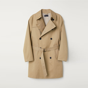 El último diseño clásico hombres <span class=keywords><strong>gabardina</strong></span> doble de pecho largo <span class=keywords><strong>Trench</strong></span> Coat - Product Image 4