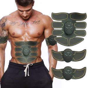 Entrenador muscular para adelgazar, cinturón de gimnasia ab, almohadilla masajeadora, cinturones para ejercitar músculos abdominales, quemador de grasa - Product Image 1