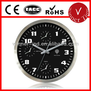 World <strong>Time</strong> <strong>Zone</strong> <strong>Clock</strong>, World <strong>Time</strong> Wall <strong>Clock</strong>,multiple <strong>Time</strong> <strong>Zone</strong> <strong>Clock</strong> - Product Image 1