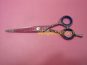 Color razor edge scissors, Paper coated , Ball Bearing Screw - Product Image 4