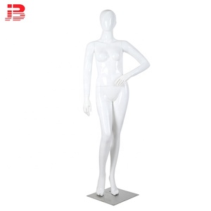 <span class=keywords><strong>Mannequin</strong></span> féminin en fibre de verre avec posture debout pour magasin de vêtements de fenêtre bon marché - Product Image 6