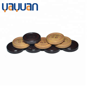 Vòng 4 lỗ tùy chỉnh nút môi trường thông tư nút gỗ tự nhiên quần áo phụ kiện màu sắc tùy chỉnh - Product Image 2