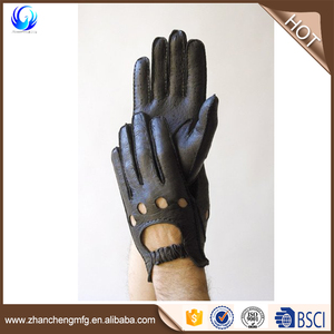Nero Peccary Guida Guanti per Gli Uomini - Product Image 2