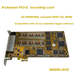 <span class=keywords><strong>8</strong></span>-<span class=keywords><strong>Channel</strong></span> PCIE Voz Digital Gravar Cartão Computer-Based <span class=keywords><strong>Voice</strong></span> <span class=keywords><strong>Logger</strong></span> - Product Image 2