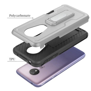 <span class=keywords><strong>La</strong></span> Meilleure Vente pour des accessoires De téléphone Portable hybride pour béquille téléphone housse pour Moto G7 Puissance - Product Image 4