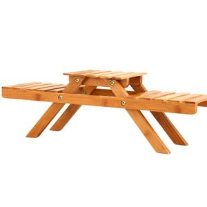 En gros en bois plante debout et bambou fleur titulaire rack pot plateau boîte stand - Product Image 5