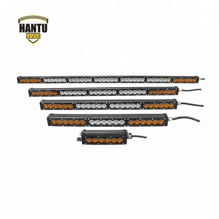 44 inç 210W offroad led amber ışıkları barlar otomobil parçaları için süper ince amber su geçirmez led bar ışığı