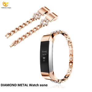 <span class=keywords><strong>Bracelet</strong></span> en diamant pour <span class=keywords><strong>montre</strong></span> en acier inoxydable <span class=keywords><strong>bracelet</strong></span> <span class=keywords><strong>fitbit</strong></span> - Product Image 4