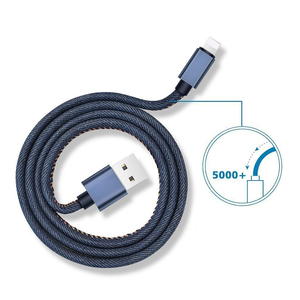 Centra Vaquero de los datos del USB Cable de carga para el iPhone - Product Image 3
