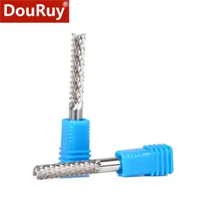 Douruy Ngô răng CNC Router bits Carbide End Mill phay khoan PVC PCB Cutter