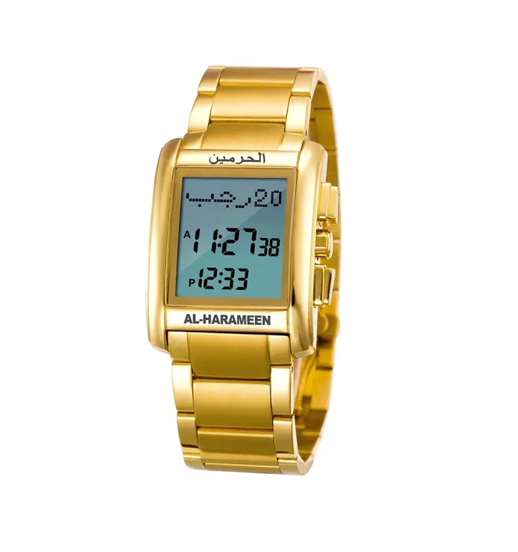 En iyi fiyat al harameen azan dijital namaz saati izle HA6208