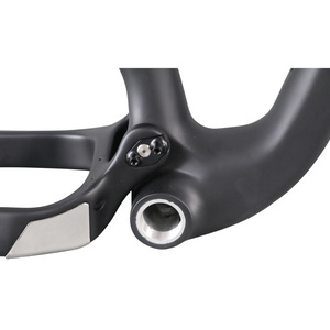 ICAN Malamute Carbon Xe Đạp Chất Béo Đầy Đủ Hệ Thống Treo Khung 26er 12x197 mét Phía Sau RockShox Bluto Treo Ngã Ba Tương Thích - Product Image 4