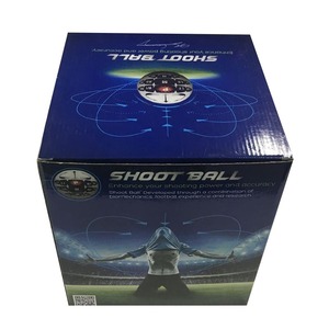 Caja de papel corrugado impresa de embalaje de regalo plegable de lujo con logotipo personalizado de cebada de muestra gratis para fútbol - Product Image 5