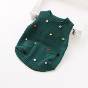 Commercio all'ingrosso Bambini Boutique di Abbigliamento delle Ragazze di Modo del Cotone Pullover Gilet Gilet - Product Image 3