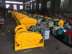 איכות טובה סין תעשייתי תוף עוגן מהיר קו מהירות כננת מנוף חשמלי עם 220V - Product Image 5