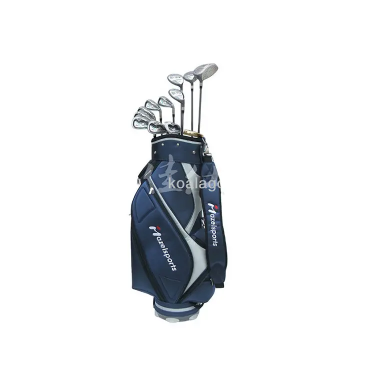 Golfschläger set für Herren, Titan, Stahl material mit PU-Golf tasche