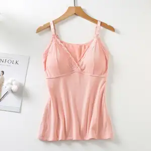 Winter Thick Fleeced Girls Sexy Sleeveless Top Big Size Pink Pushup Vest Gym Tank Top With Mould Cup for Women Sexy