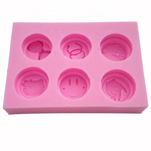 <span class=keywords><strong>Molde</strong></span> <span class=keywords><strong>de</strong></span> silicona para hornear Fondant, utensilios <span class=keywords><strong>de</strong></span> decoración <span class=keywords><strong>de</strong></span> pasteles con Forma <span class=keywords><strong>de</strong></span> cara pequeña y adorable gatito simple, gran oferta - Product Image 2