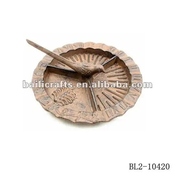 Durable using low price antique cast iron metal garden sundial