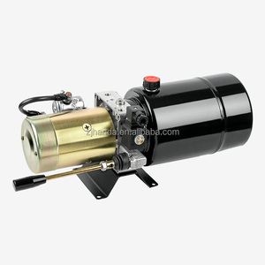 Sistem Unit Tenaga Hidrolik Mini Rc dengan Pompa Oli untuk Lift Mobil, Kemudi Kapal, Truk Sampah, Derek Tadano - Product Image 2
