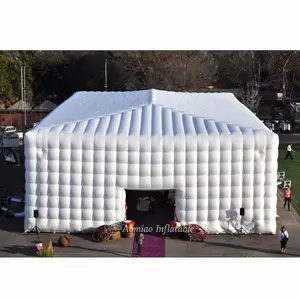 Casamento ao ar livre grande tenda inflável, inflável personalizado levou cubo preço tenda para a festa