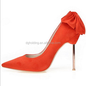 Zapatos de tacón de Metal con punta puntiaguda, para dama de honor, boda - Product Image 1