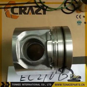 20450773 DEUTZ Diesel Engine D7D Piston For EC290B Excavator Spare Parts D7D Engine Parts