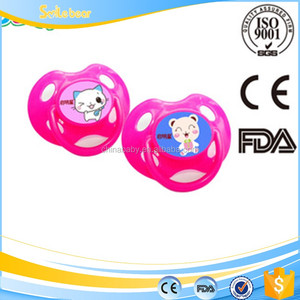 Accessoires pour bébé Sucette en silicone à tête plate amusante pour bébé Sucette pour les dents - Product Image 5